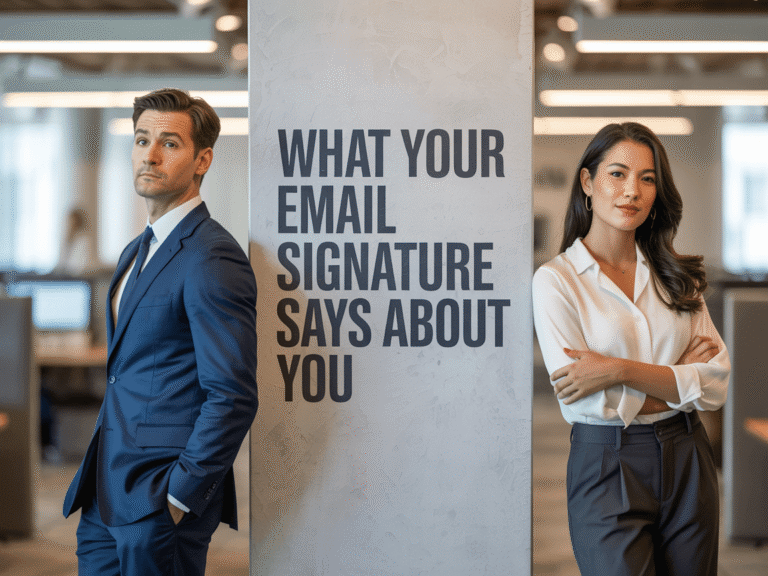 #58 What your email signature says about you